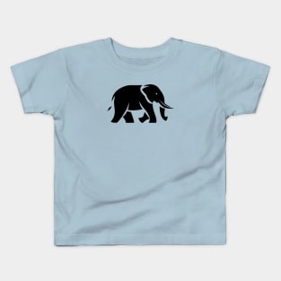 Strong as an Elephant in the Savannah Kids T-Shirt